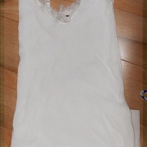 White sweater dress